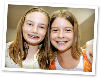 photo of two girls